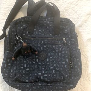 Rare Kipling print diaper backpack